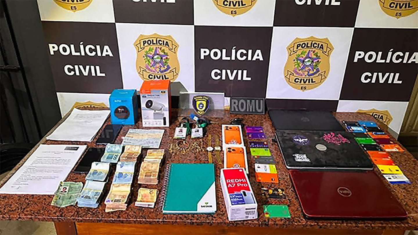 PC prende suspeitos de fraude milionária contra cooperativa de crédito em Marataízes